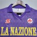 Fiorentina 89/90 Home Purple Soccer Jersey